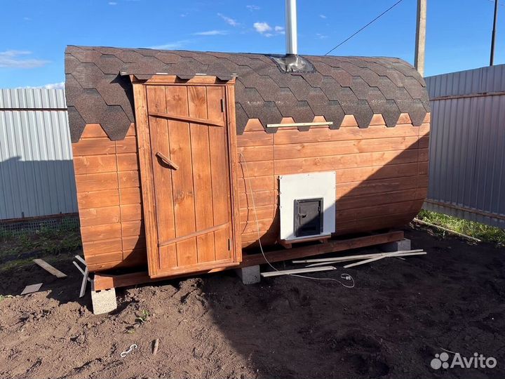 Баня-бочка с доставкой