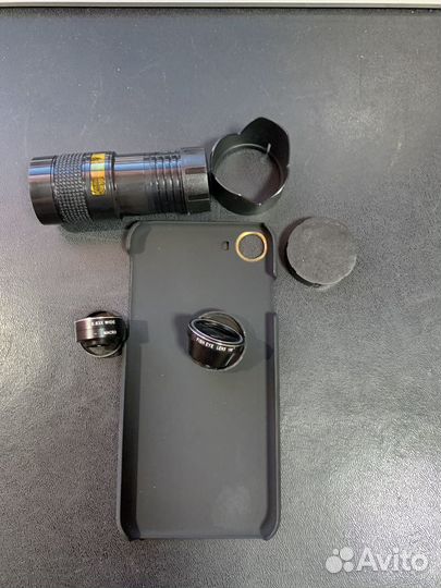 Чехол Apple iPhone 6, 7 со сменными объективами