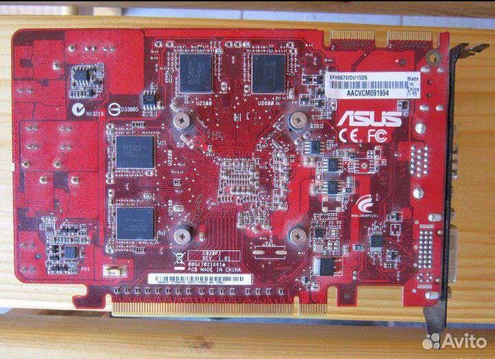 Видеокарта Asus Radeon HD 5670 (1 Гб)