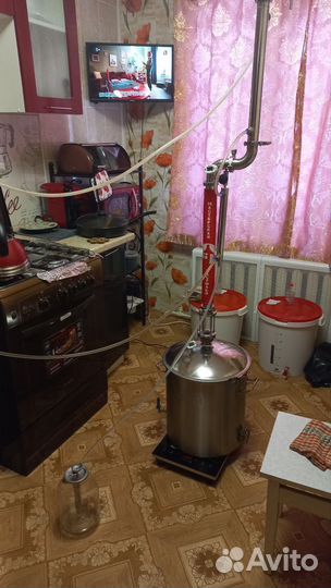 Дистиллятор,самогонный аппарат 1.5 дюйма