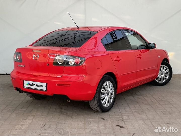 Mazda 3 1.6 МТ, 2007, 277 756 км