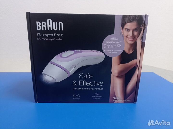 Новый Braun PL3000 Silk-expert IPL Pro 3