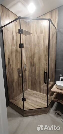 Душевая кабина из стекла