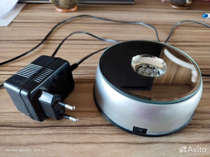 Подставка под хрустальные фигурки с подсветкой