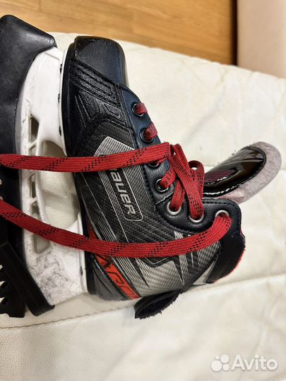 Хоккейные коньки bauer (вратарские)