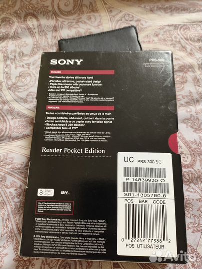 Электронная книга sony prs 300
