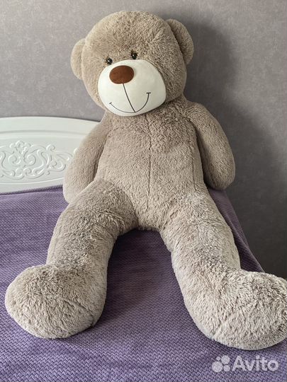 Большая мягкая игрушка медведь