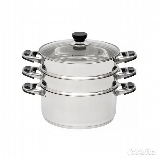 Мантоварка 12,7 л/26 см, 3 секции Алтын, трс