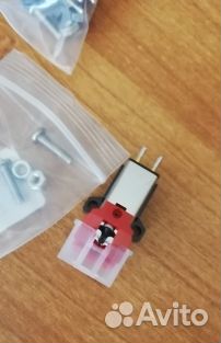 Иглы аудиотехника ATN3600 проигрывателя красная