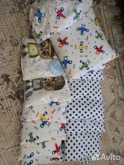 Детский комплект с бортиками в кроватку