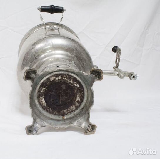 Самовар угольный, рабочий, 5 л, Штамп СССР, не про