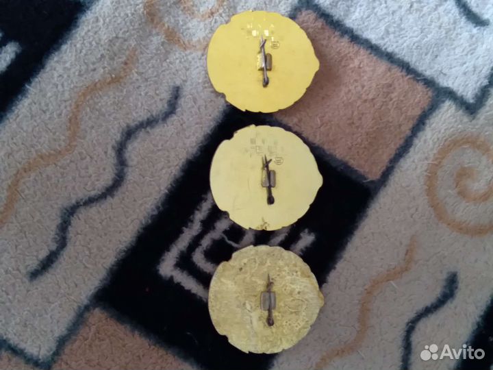 Значки ссср. Общество автолюбителей. За безав. вож