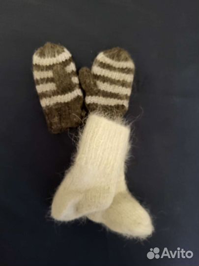 Носки из собачьей шерсти