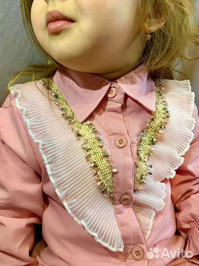 Детская рубашка утепленная