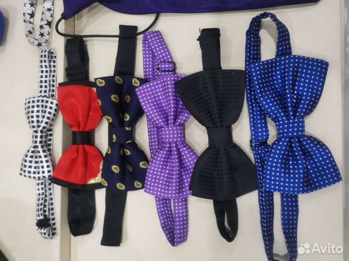 Галстуки, бабочки