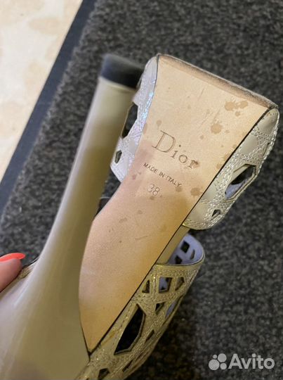 Босоножки Dior