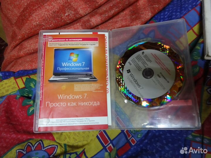 Windows 7 профессиональная 64 лицензионный диск