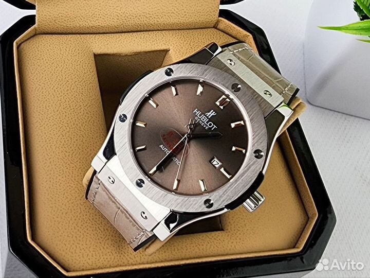 Часы мужские Hublot classic fusion grey