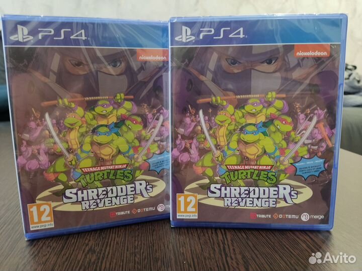 Teenage Mutant Ninja Shredder Revenge PS4 (новый)