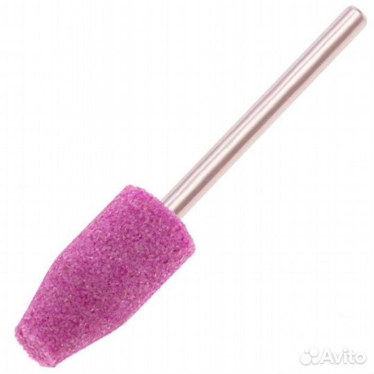 Шарошка абразивная, конус удлиненный, 10 x 19 x 3