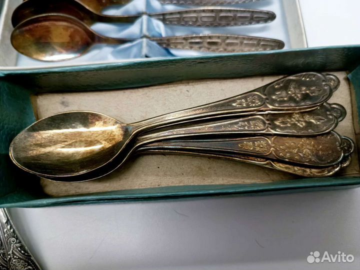 Ложки чайные. Набор 6 шт. ссср. Новые
