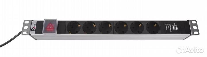 Российский блок розеток цмо R-16-6S-V-U-440-3