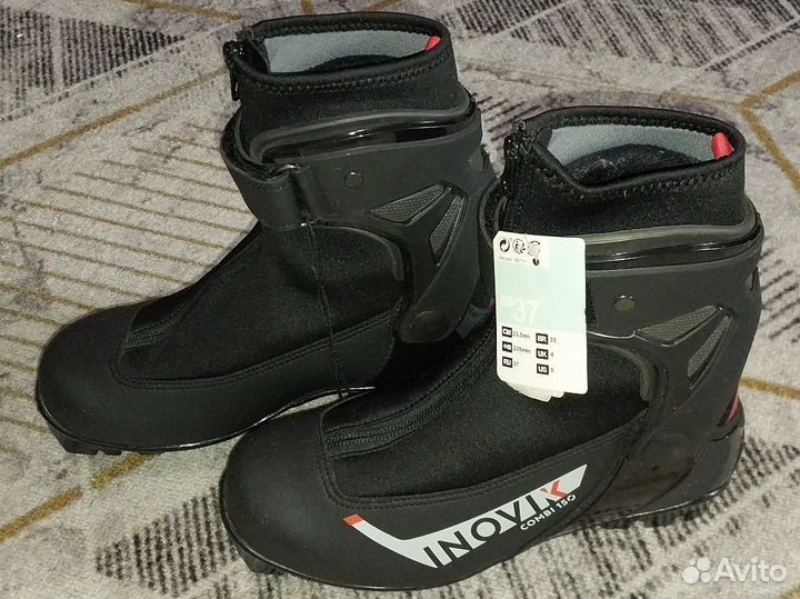 Новые лыжные ботинки для конькового хода 37р