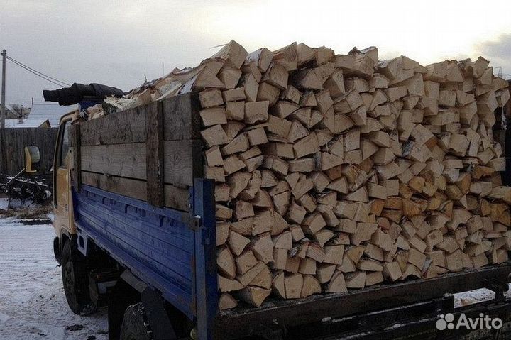 Дрова колотые