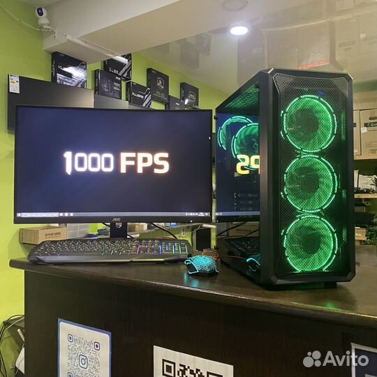 Игровой пк intel i5 7400 / nvidia GTX 1060