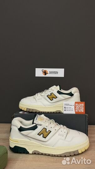Кроссовки New Balance 550 green yellow