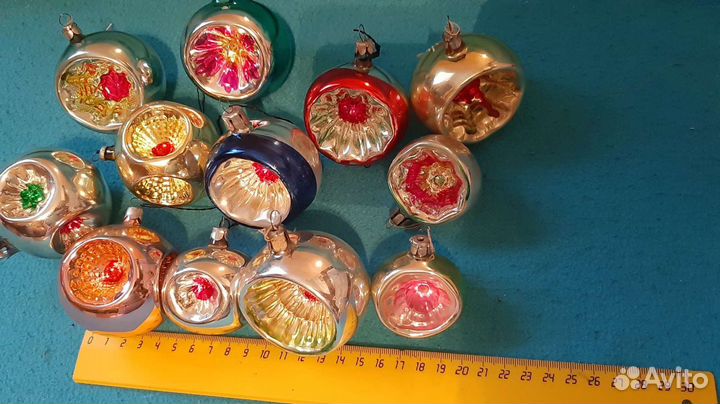 Ёлочные игрушки СССР 