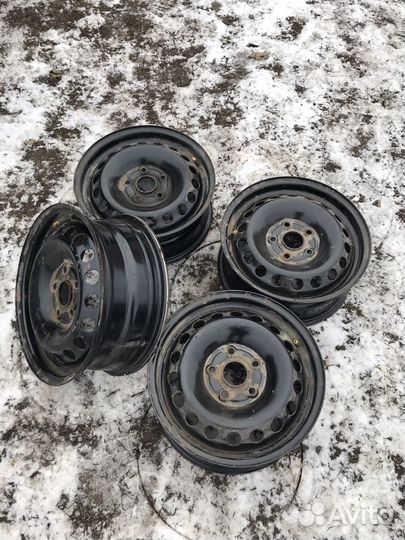 Штампованные диски r15