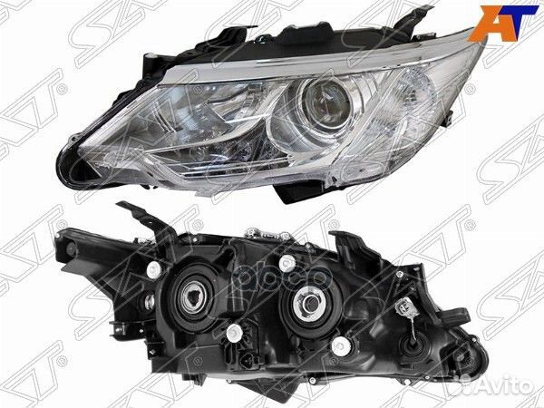 Фара toyota camry 14-17 LH галоген с электрокор
