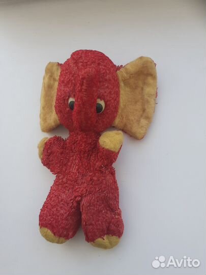 Слон мягкая игрушка СССР