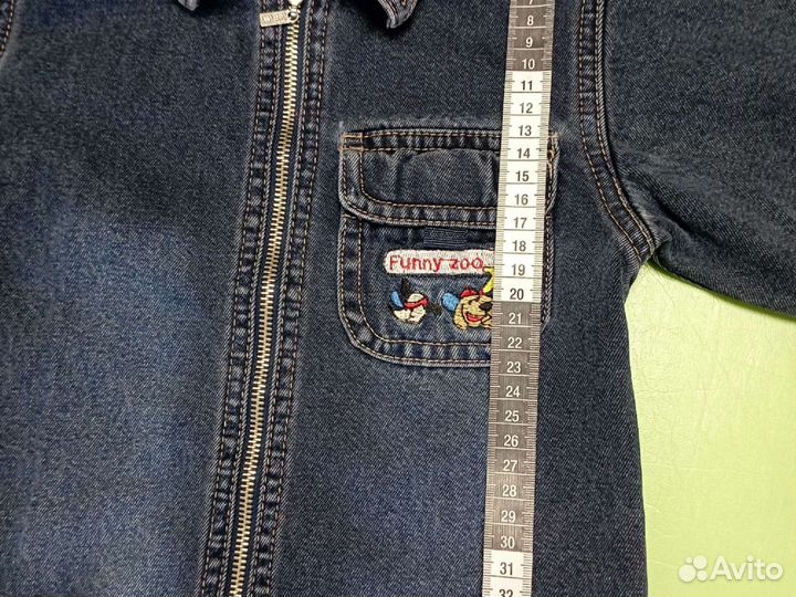 Джинсовая куртка для мальчика