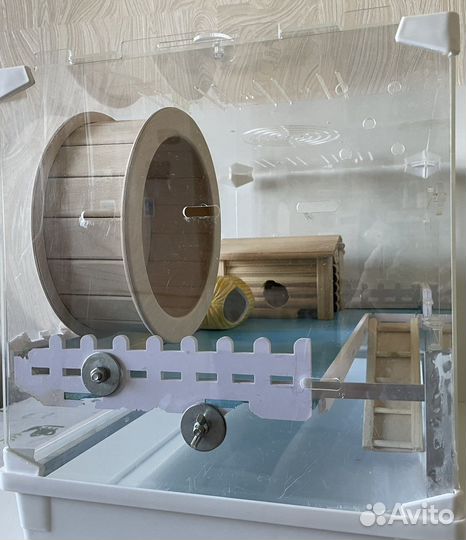 Клетка для джунгарика, кормушка для птиц (синиц)