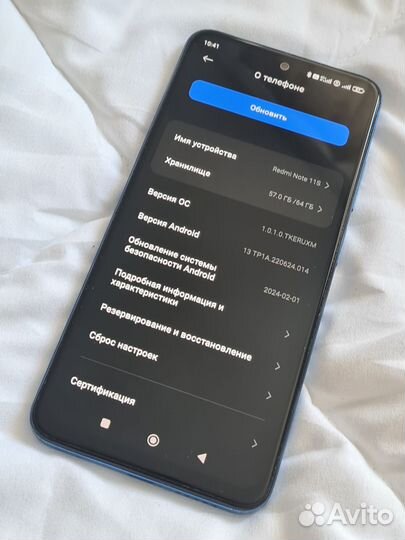 Xiaomi Redmi Note 11S, 6/64 ГБ