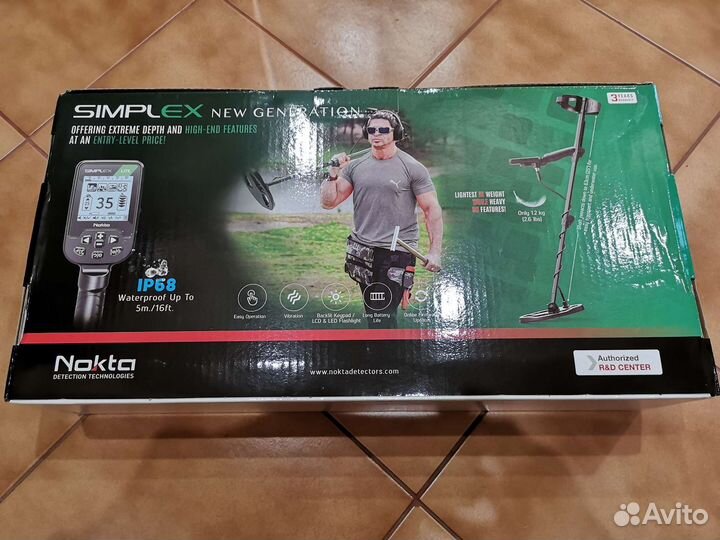Металлоискатель Simplex lite (новый)