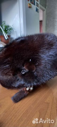 Шапка норковая женская