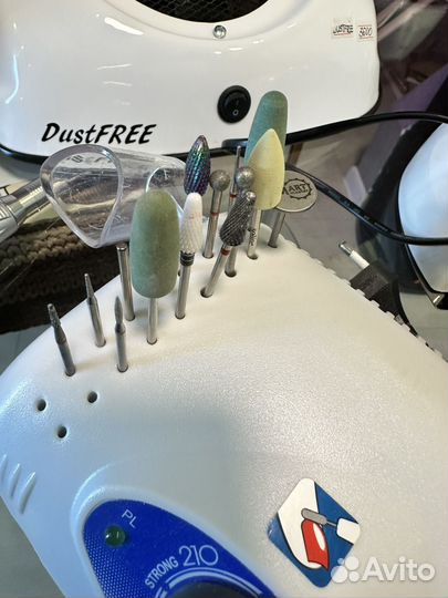 Аппарат для маникюра strong 210 + все для старта