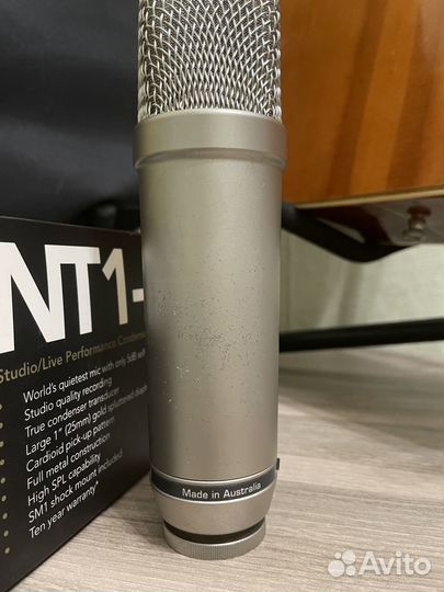 Студийный конденсаторный микрофон Rode NT1-A