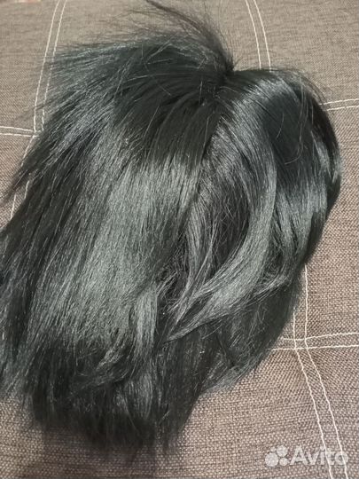 Парик чёрный короткий новый саске наруто