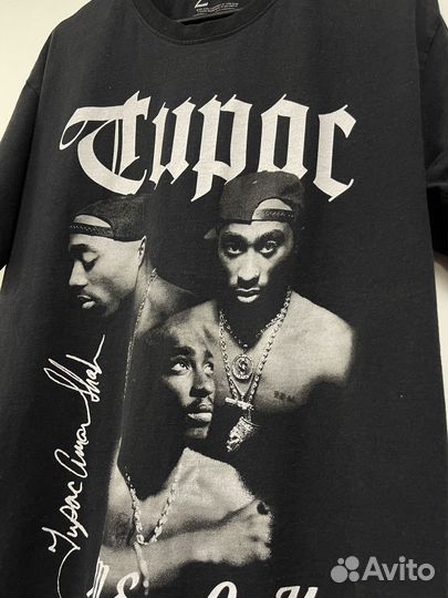 Футболка-мерч 2pac tupac