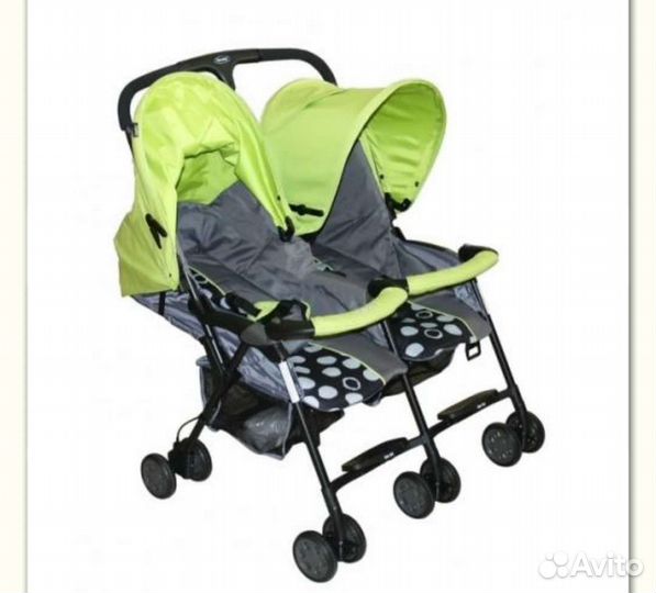 Прогулочная коляска для двойни или погодок бу
