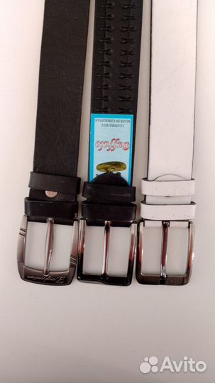 Мужской кожаный ремень