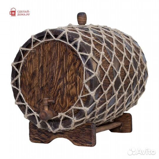 Дубовая бочка, объем 20 литров