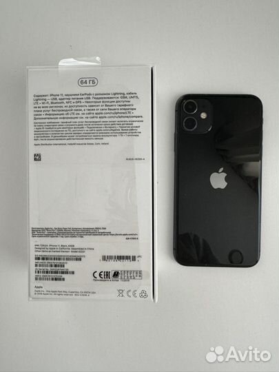 iPhone 11, 64 ГБ