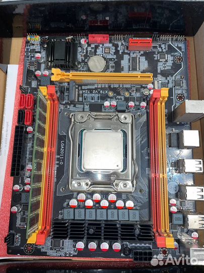 Процессор xeon e5 2650v2 + Мать alzenit X79+ 16 гб