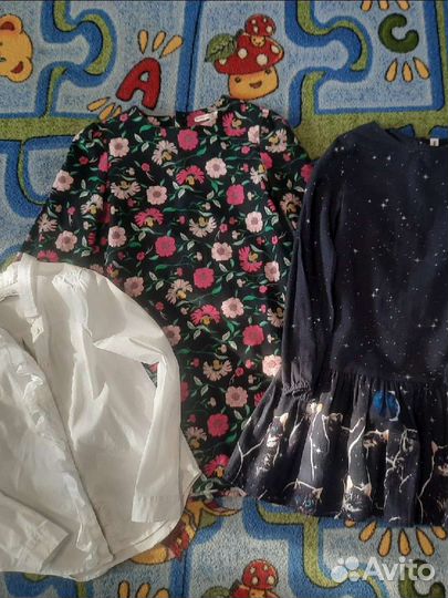 Вещи пакетом на девочку 140