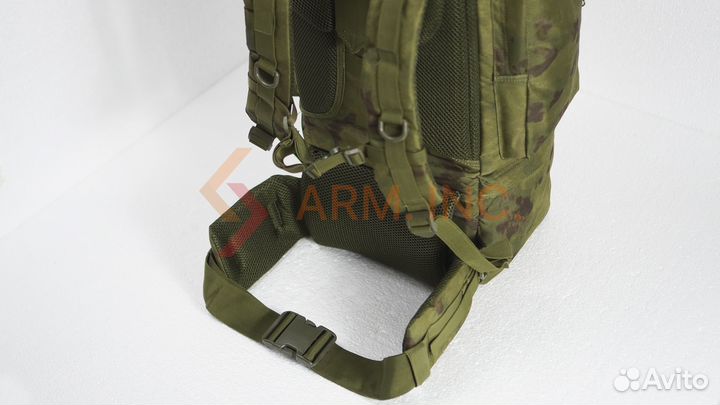 Тактический рюкзак 70л с алюминиевым каркасом мох
